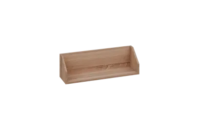 CPA 1 - 80 police na zeď, deska 18 mm, 240x800x240, dub bardolino